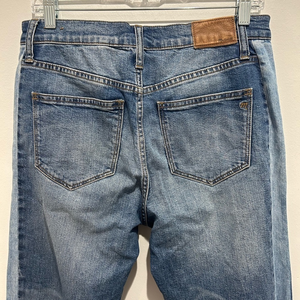 Madewell Cruiser Straight Two-Tone Jeans Sz 27 - Picture 10 of 12